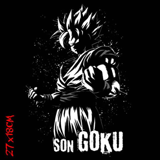 Ανδρική φούτερ με κουκούλα takeposition, Son Goku, Μαύρο, 314-1005.1