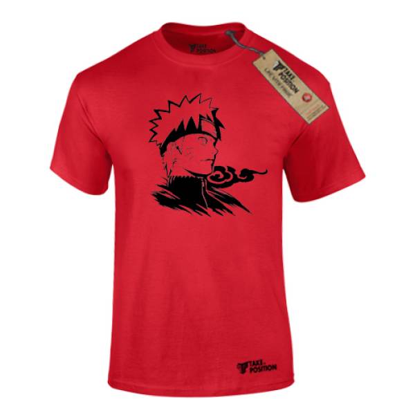 T-shirt ανδρικό ΒΑΜΒΑΚΕΡΟ Takeposition Naruto, Κόκκινο, 307-1007 