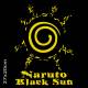 T-shirt V neck ανδρικό, Takeposition, Anime Naruto Uzumaki Black Sun, Μαύρο, 308-1011