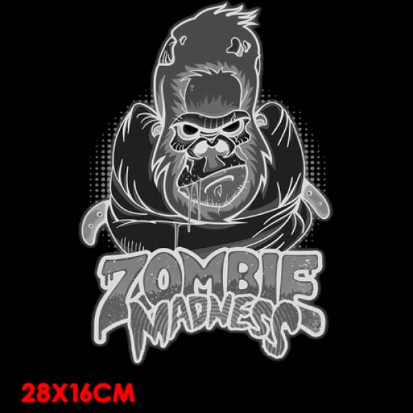 T-SHIRT ΒΑΜΒΑΚΕΡΟ TAKEPOSITION ZOMBIE MADNESS, ΜΑΥΡΟ, 307-1510 