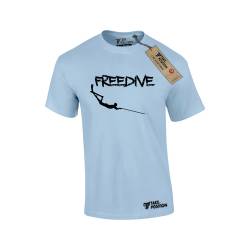 Μπλουζάκια κοντομάνικα ανδρικά ΒΑΜΒΑΚΕΡΟ Takeposition Freedive, γαλάζιο, 307-5518
