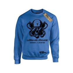 Takeposition ανδρικές μπλούζες φούτερ, Underwater adventure μπλε, 311-5519.1