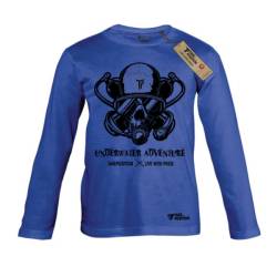 Takeposition παιδικές μακρυμάνικες μπλούζες λεπτές, Underwater adventure, μπλε, 802-5519