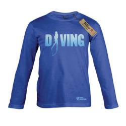 Takeposition παιδικές μακρυμάνικες μπλούζες Diving μπλε 802-5520