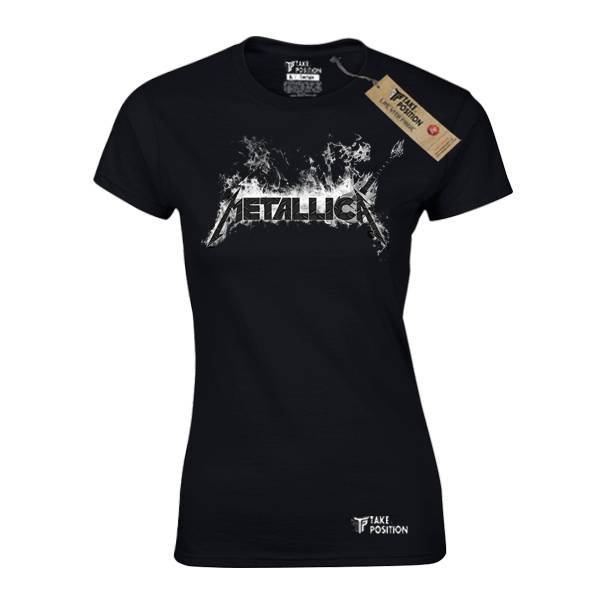 Γυναικείο t-shirt Takeposition Metallica μαύρο 504-7501 