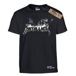 Παιδικό μπλουζάκι κοντομάνικο Takeposition Metallica μαύρο 801-7501