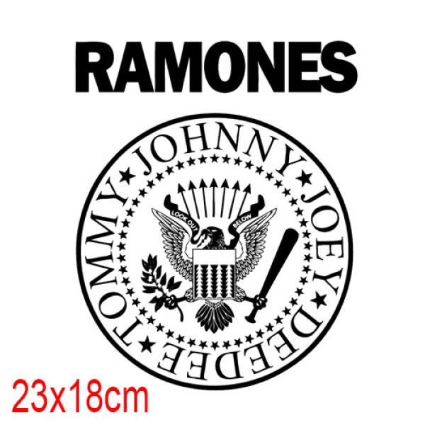 Ενηλίκων φόρμα φούτερ παντελόνι με λάστιχο και κορδόνι, Classic Takeposition Ramones, Μαύρο, 331-7504-02 