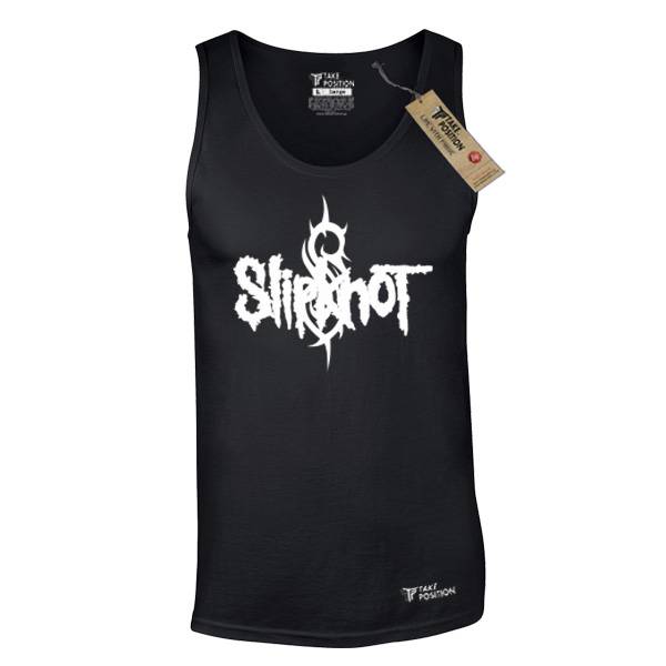 Ανδρική μπλούζα τιράντα Takeposition Slipknot μαύρο 309-7510 