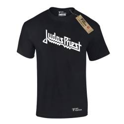 Ανδρικό t-shirt ΒΑΜΒΑΚΕΡΟ Takeposition Judas Priest μαύρο 307-7512