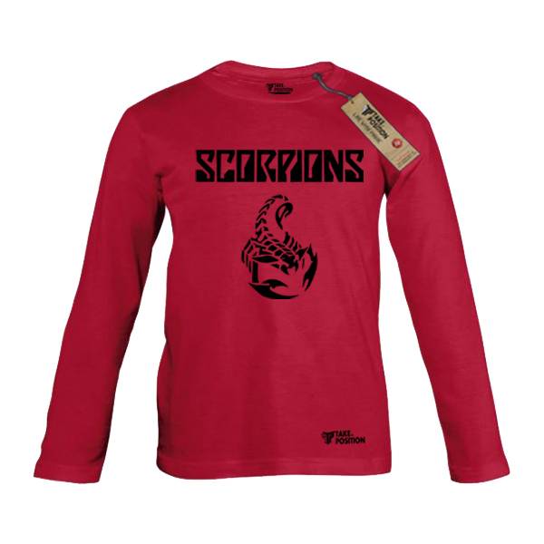 Παιδικές μακρυμάνικες μπλούζες βαμβακερή Takeposition Scorpions, 802-7521 