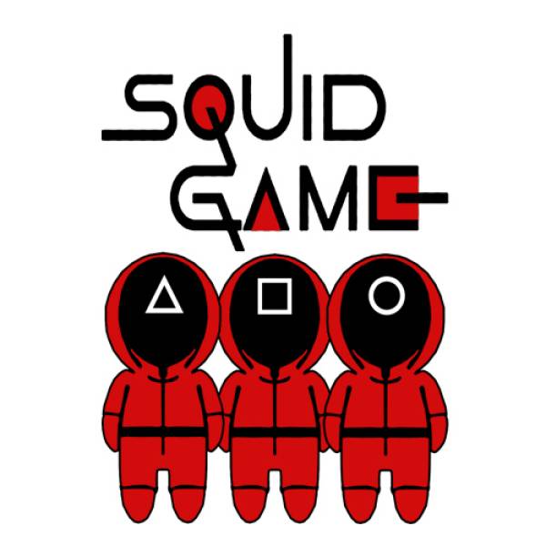 Ανδρική  hoodie Takeposition, Squid game quards, γκρι, 314-8515.1-G 