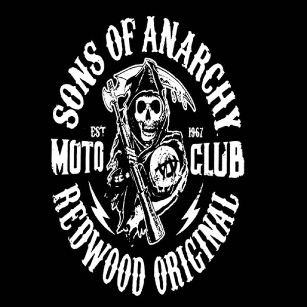 T-SHIRT ΠΑΙΔΙΚΟ, TAKEPOSITION, SUNS OF ANARCHY, ΜΑΥΡΟ, 801-9009 