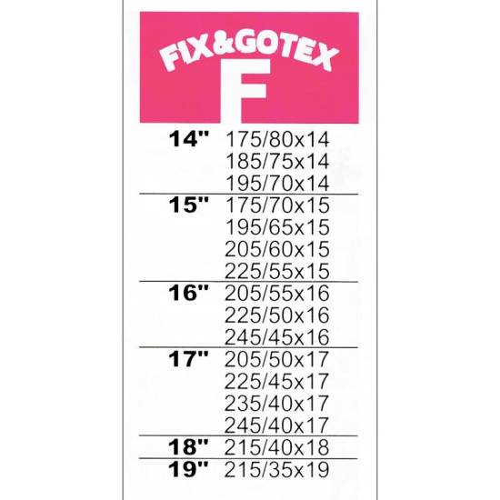 ΧΙΟΝΟΚΟΥΒΕΡΤΑ FIX+&GO TEX (F), 13166