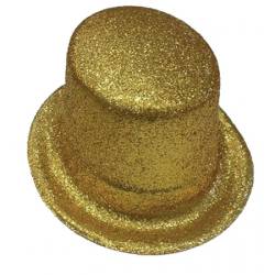 Καπέλο ημίψηλο αποκριάτικο glitter, Maskarata, aj011158