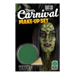 Makeup σε παλέτα σε Πράσινο με σφουγγαράκι, Carnival toys, it09421