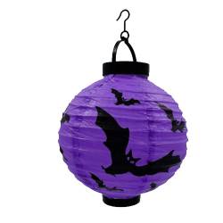 Halloween Διακοσμητική μπάλα με φως Μοβ Carnival toys, kk94796