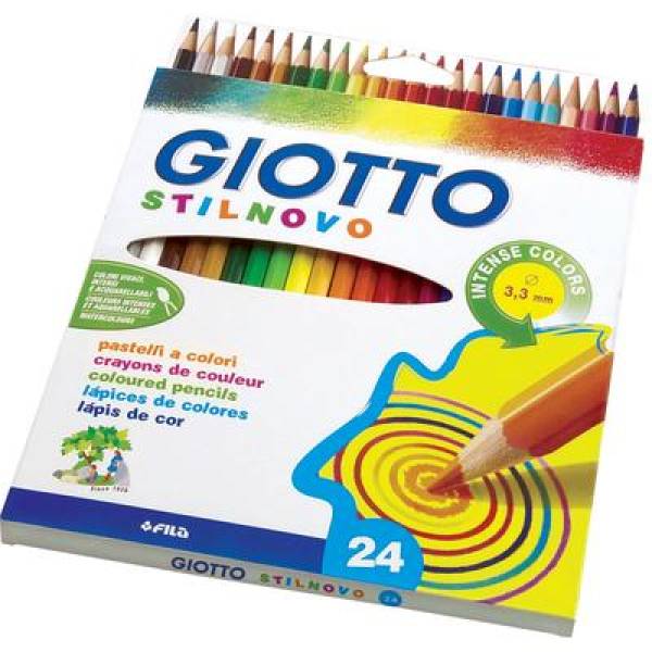  Giotto Stilnovo Intense Colors 24τμχ, 256608 