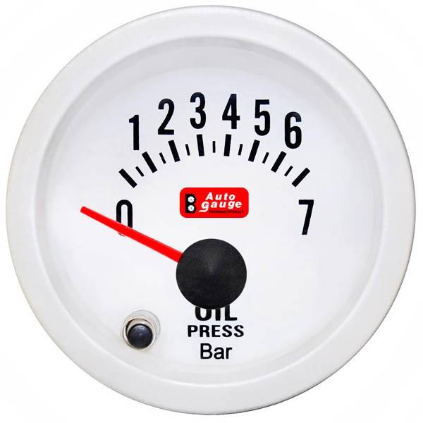 Autoline, Όργανο auto gauge πίεση λαδιού 7led, 11686 