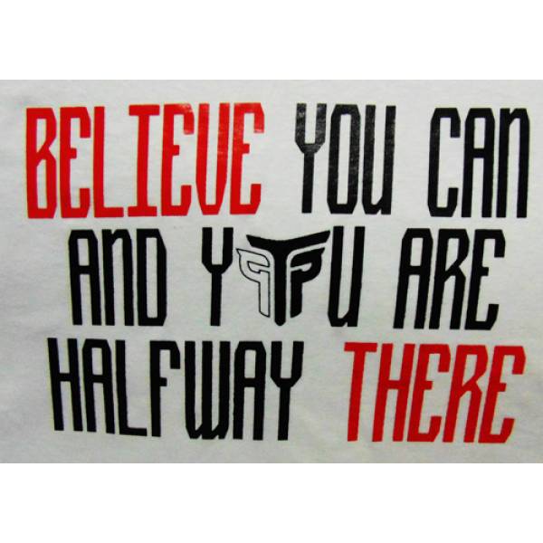 T-SHIRT ΓΥΝΑΙΚΕΙΟ TAKEPOSITION, BELIEVE YOU CAN, ΛΕΥΚΟ, 504-5009 